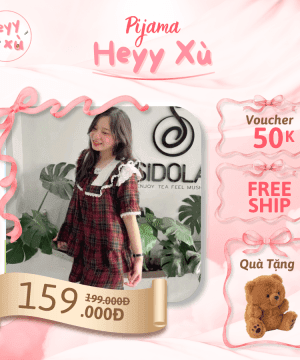 Pijama Cổ Bèo Công Chúa Cổ Bèo Phối Ren Mát Caro Đỏ Đen Dễ Thương