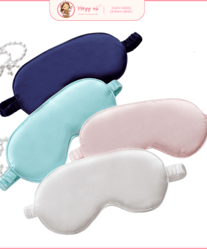 Bịt mắt basic Hàn Quốc BM02 thiết kế tối giản chất liệu cotton lụa thoáng khí thương hiệu Heyy Xù.