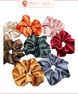 Scrunchies Lụa Satin Cao Cấp - CT04 5 11